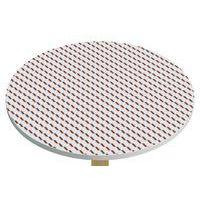 Guéridon haut Woody diamètre 60 cm plateau décor Brun - Image 3