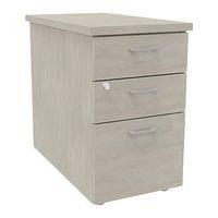 Caisson haut. bureau bois prof. 80 cm béton - Image principale