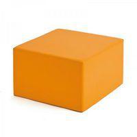 Pouf carré orange - Image principale