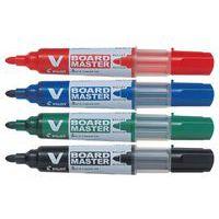 Marqueur V Board Master Pilot pointe ogive moyenne 6 mm - Rouge - Image principale