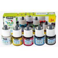 Set 5 flacons encre à dessiner végétale avec pipette 45 ml - Image principale