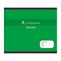 CONQUERANT Cahier Maternelle 17x14,7cm Double Ligne 5mm 24 Pages Agrafées Couverture Carte Vert - Image principale