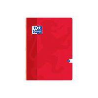 OXFORD Cahier Color Life 24x32cm Petits Carreaux 5mm Margés 140 Pages Agrafées Couverture Carte Coloris Assort - Image principale