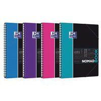 OXFORD Cahier Etudiants Nomadbook A4+ Petits Carreaux 5mm 160 Pages Reliure Intégrale Couverture Polypro Color - Image principale