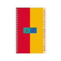 CONQUERANT Répertoire 11x17cm Petits Carreaux 5mm 100 Pages Reliure Intégrale Couverture Carte Recyclée Colori - Image principale