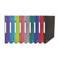 OXFORD Boîte Capacité Standard Osmose 24x32 Dos 25mm avec Elastique Couverture Polypro Coloris Assortis - Image principale