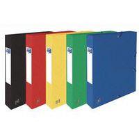 OXFORD Boite Capacité Standard Top File+ 24x32cm Dos 40mm avec Elastique Couverture Carte Coloris Assortis - Image principale