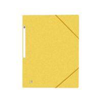 OXFORD Chemise 3 Rabats Top File + A4 avec Elastique Couverture Carte Jaune - Image principale