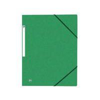 OXFORD Chemise 3 Rabats Top File + A4 avec Elastique Couverture Carte Vert - Image principale