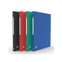 Classeur Memphis A4 Dos 20mm 4 Anneaux Ronds Couverture Polypro Coloris Assortis - Image principale