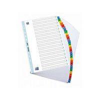 Intercalaires Numériques Oxford A4 31 Positions Carte Epaisseur 170g Blanc - Image principale