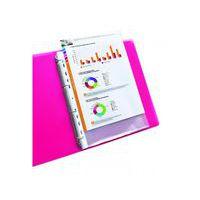 OXFORD Sachet de 50 Pochettes Perforées A4 Polypro Lisse Epaisseur 5/100ème Incolore - Image principale