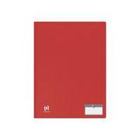 Protège-Documents Memphis A4 80 vues / 40 pochettes Couverture Polypro Rouge - Image principale