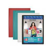 Protège-Documents Polyvision A4 80 vues / 40 pochettes Couverture Polypro Opaque Coloris Assortis - Image principale
