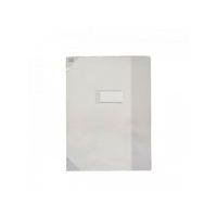 OXFORD Protège-Cahier Strong Line 24x32cm avec Rabat Marque-Page PVC Translucide 15/100ème Incolore - Image principale