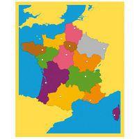 Carte puzzle 'La France' - Image principale