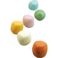 Assortiment 6 pains pâte à jouer 100% naturelle en couleurs assorties - Image 2