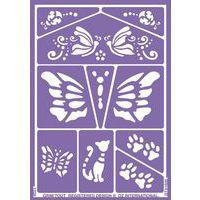 Lot 1 - 43 pochoirs maquillage - Image 4