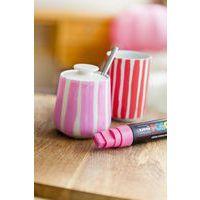 Marqueur POSCA PC8K pointe biseautée 8mm - ROSE - Image 5