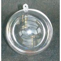 Boule de noël plastique Ø 80 mm (Lot de 6) - Image 2