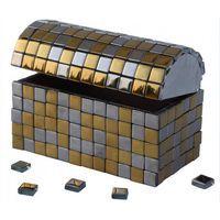 Pot 250 g mosaïque verre - argent - Image 2