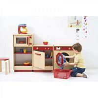 Four à micro-ondes rouge Modulaire - Image 2