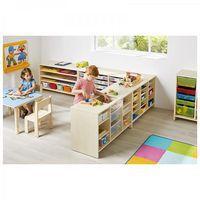 Meuble d'activités 15 bacs bouleau MobiNathan - Image 3