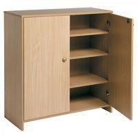 Meuble haut à portes hêtre MobiNathan - Image 2