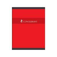 CONQUERANT Cahier de Devoirs 17x22cm Grands Carreaux Seyès 32 Pages Agrafées Couverture Carte Coloris Assortis - Image 4