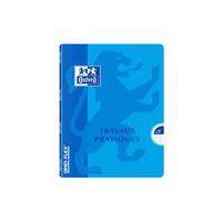 OXFORD Cahier de Travaux Pratiques OpenFlex 17x22cm Grands Carreaux Seyès/Uni Blanc 80 Pages Agrafées Couvertu - Image 3