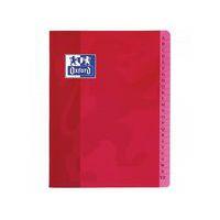 OXFORD Répertoire Color Life 17x22cm Petits Carreaux 5mm 120 Pages Agrafées Couverture Carte Coloris Assortis - Image 2