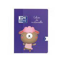 OXFORD Cahier Maternelle 17x22cm Réglure Double Ligne 3/10mm 32 Pages Agrafées Couverture Carte Coloris Assort - Image 3