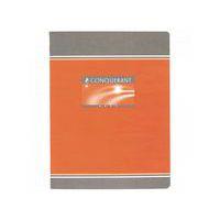 CONQUERANT Cahier de Devoirs 17x22cm Grands Carreaux Seyès 192 Pages Agrafées Couverture Carte Coloris Assorti - Image 5