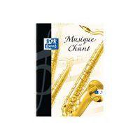 OXFORD Cahier Musique 24x32cm Réglure Grands Carreaux & Réglure Musique 48 Pages Agrafées Couverture Carte Col - Image 2