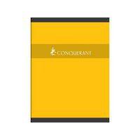 CONQUERANT Cahier 24x32cm Grands Carreaux Seyès 48 Pages Agrafées Couverture Carte Coloris Assortis - Image 5