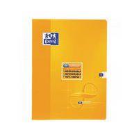 OXFORD Cahier Infinium 24x32cm Grands Carreaux Seyès 96 Pages Agrafées Couverture Synthétique Coloris Assortis - Image 4