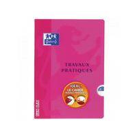 OXFORD Cahier de Travaux Pratiques OpenFlex A4 Grands Carreaux Seyès/Uni Blanc 80 Pages Agrafées Couverture Po - Image 4