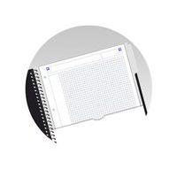 OXFORD Cahier Etudiants Multinotes A4+ Grands Carreaux Seyès 160 Pages Reliure Intégrale Couverture Polypro Co - Image 2