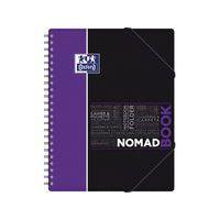 OXFORD Cahier Etudiants Nomadbook A4+ Grands Carreaux Seyès 160 Pages Reliure Intégrale Couverture Polypro Col - Image 5