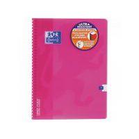 OXFORD Cahier OpenFlex A4 Grands Carreaux Seyès 180 Pages Reliure Intégrale Couverture Polypro Coloris Assorti - Image 4