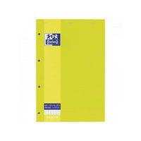 OXFORD Bloc-Notes Color Life A4+ Grands Carreaux Seyès 160 Pages Reliure Agrafée Tête Couverture Carte Coloris - Image 4