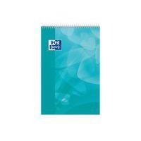 OXFORD Bloc-Notes Lagoon A4+ Grands Carreaux Seyès 160 Pages Reliure Intégrale Couverture Polypro Coloris Asso - Image 3