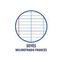 OXFORD Feuilles Simples A4 Grands Carreaux Seyès 200 Pages Etui Carte Rouge - Image 4