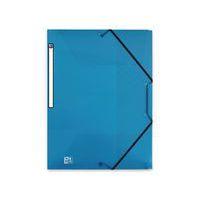 Chemise 3 Rabats Osmose A4 avec Elastique Couverture Polypro Coloris Assortis - Image 2