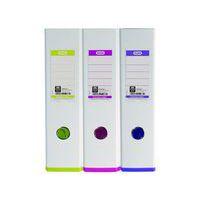 OXFORD Classeur à Levier My Colour A4XL Dos 80mm 2 Anneaux en D Couverture Carte Rembordée en Polypro Coloris - Image 2