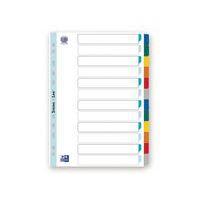 Intercalaires Neutres A4 12 Positions Carte Epaisseur 170g Blanc - Image 3