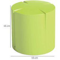Pouf rond Connexio - vert - Image 2