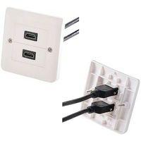 Kit Plastron spécial VPI : 2x HDMI 10 m + USB 20 cm - Image 2