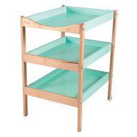 Table à langer SUSIE 3 plateaux Hybride Vert Mint - Image principale
