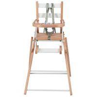 Chaise haute SARAH extra-pliante Hybride Blanc - Image 2